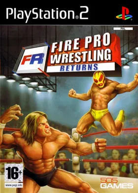 Fire Pro Wrestling Returns box cover front